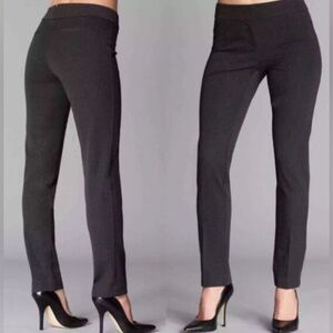ECRU Sz 10 Santana Pants Slim Leg Stretchy Career Wear Minimalist Trousers NEW